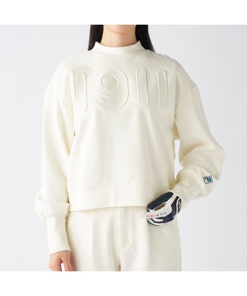 FILA GOLF フィラゴルフ ゴルフウェア ワンポイント ロゴ 保温 裏起毛
