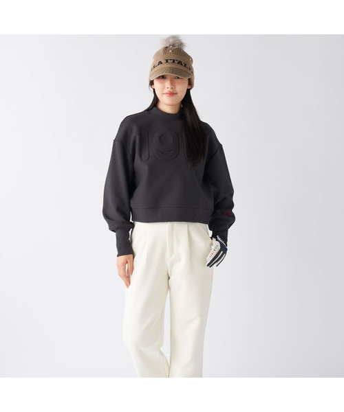 FILA GOLF フィラゴルフ ゴルフウェア ワンポイント ロゴ 保温 裏起毛