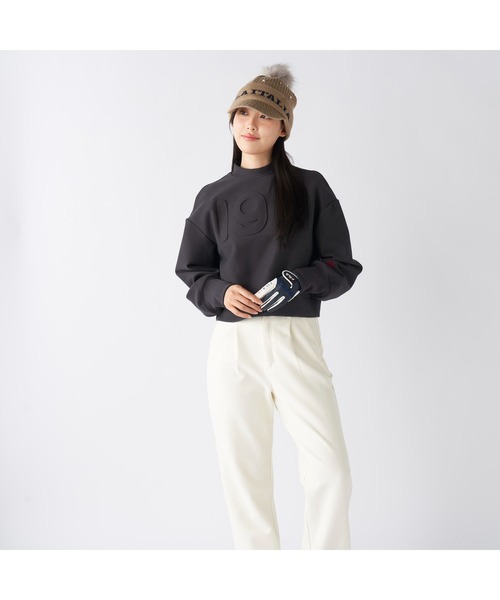 FILA GOLF フィラゴルフ ゴルフウェア ワンポイント ロゴ 保温 裏起毛