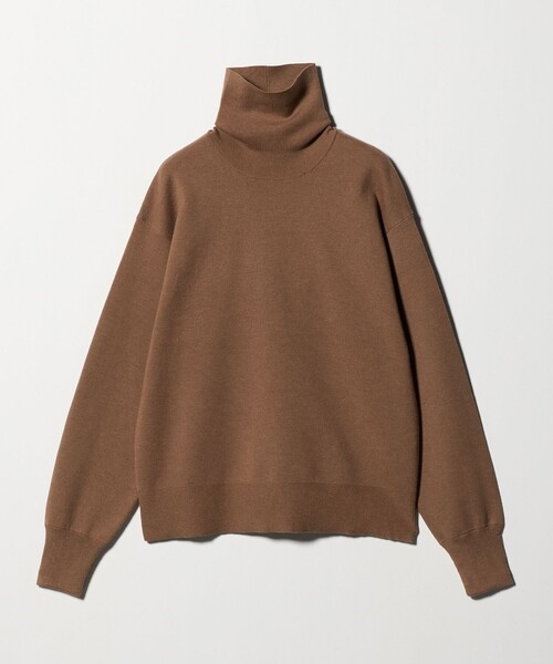今期2025秋冬6（ROKU）コットンウール ミラノリブ タートルネック ニット BEAUTY&YOUTH UNITED ARROWS｜<6(ROKU)>コットンウール ミラノリブ
