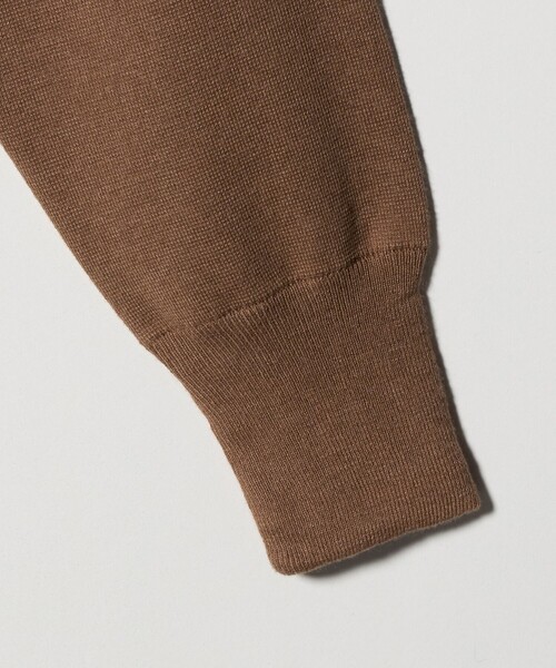 6 ニット セーター 「6(ROKU)」コットンウール ミラノリブ