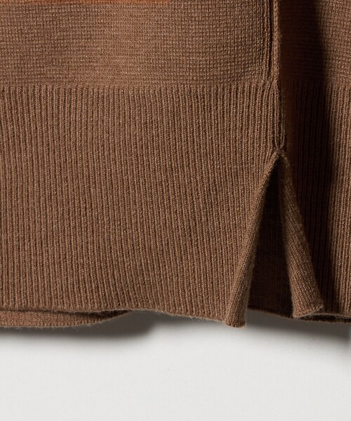 ＜6(ROKU)＞コットンウール ミラノリブ タートルネック ニット 完売色 BEAUTY&YOUTH UNITED ARROWS｜<6(ROKU)>コットンウール ミラノリブ