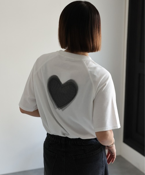 「ap retro」 半袖Tシャツ FREE アイボリー レディース_画像7