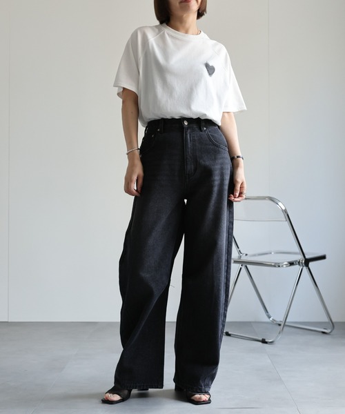 「ap retro」 半袖Tシャツ FREE アイボリー レディース_画像8