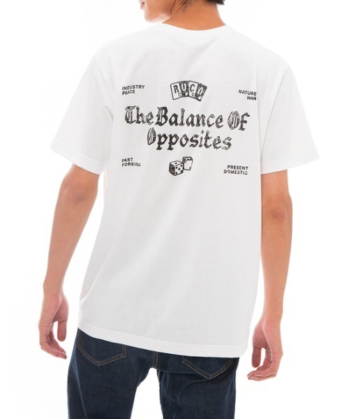 「RVCA」 半袖Tシャツ LARGE ブラック メンズ_画像2