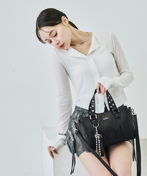 【新品・未使用】ムルーア 2way バッグ♡ MURUA(ムルーア)2WAYハンドバッグ MR-B1365[品番：EGLB0000235