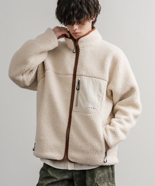 FIRST DOWN（ファーストダウン） ブルゾン アウター BOA FLEECE JKT