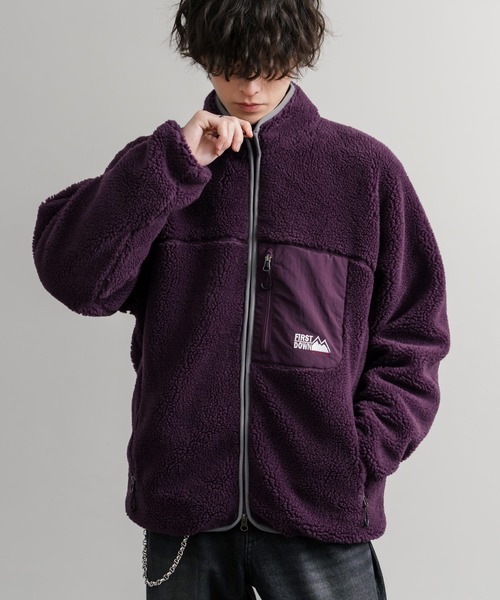 FIRST DOWN（ファーストダウン） ブルゾン アウター BOA FLEECE JKT