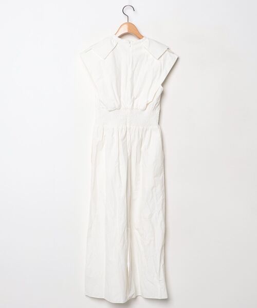 「CELFORD」 半袖ワンピース 36 ホワイト レディース_画像2