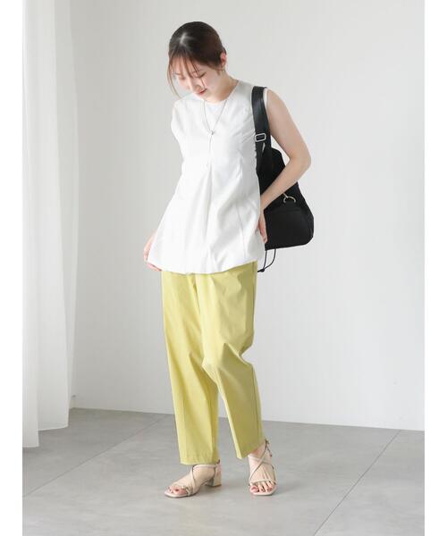 「Te chichi TERRASSE」 ノースリーブブラウス F ブルー レディース_画像2