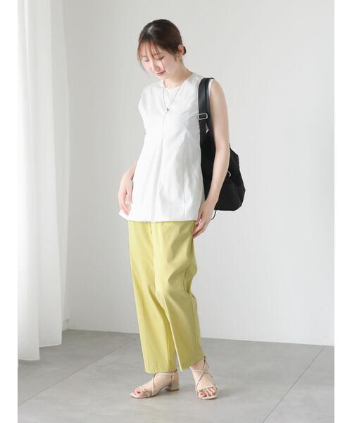 「Te chichi TERRASSE」 ノースリーブブラウス F ブルー レディース_画像3