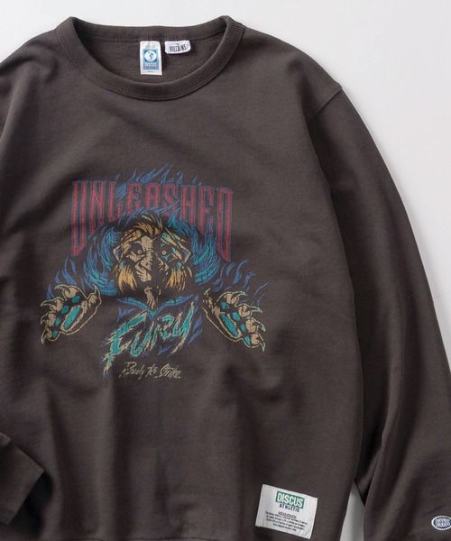 Disney（ディズニー） トレーナー スウェット 「71」「DISCUS