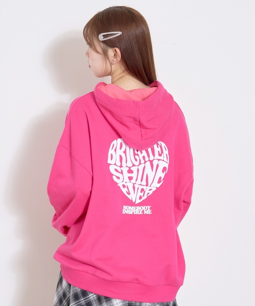 LOVETOXIC パーカー 「GOODPRICE」「LTXC」プクプクハートルーズ