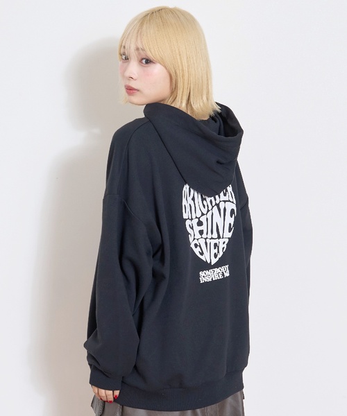 LOVETOXIC パーカー 「GOODPRICE」「LTXC」プクプクハートルーズ