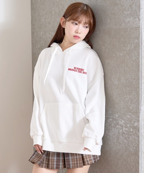 LOVETOXIC パーカー 「GOODPRICE」「LTXC」プクプクハートルーズ