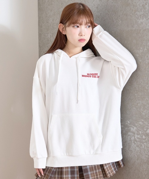 LOVETOXIC パーカー 「GOODPRICE」「LTXC」プクプクハートルーズ