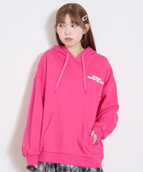 LOVETOXIC パーカー 「GOODPRICE」「LTXC」プクプクハートルーズ
