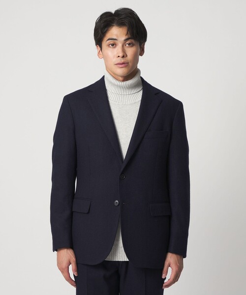 A DAY IN THE LIFE ジャケット テーラードジャケット フラノ 2ボタン