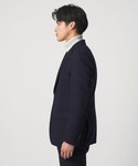 ジャケット テーラードジャケット フラノ 2ボ...の詳細画像5