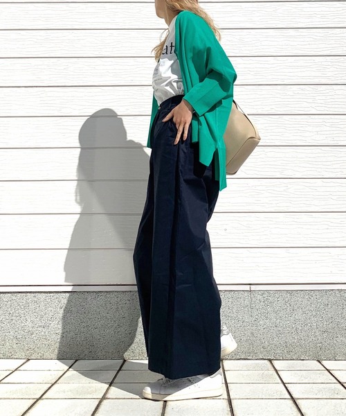 「Q」 半袖ニット MEDIUM ピンク レディース_画像2