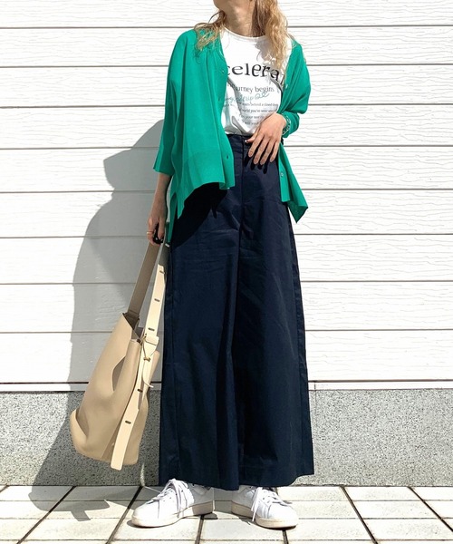 「Q」 半袖ニット MEDIUM ピンク レディース_画像5