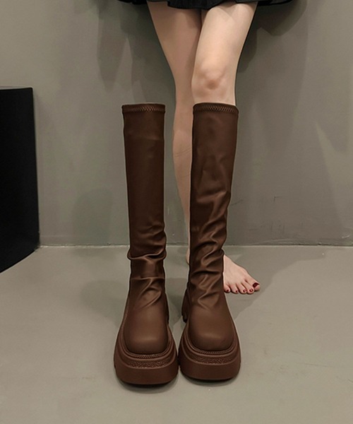 最終価格 新品 Alice and the Pirates 海賊ロングブーツ 茶 ALICE and