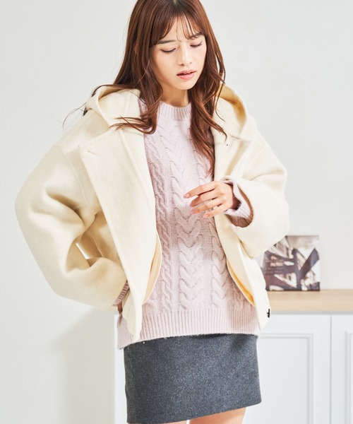 MISCH MASCH（ミッシュマッシュ） コート アウター ZOZO限定 フード