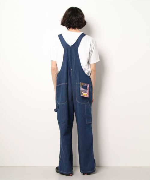 【Wrangler 】【size3L】ダークデニム オーバーオール Wrangler 】【size3L】ダークデニム オーバーオール Wrangler