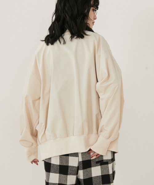 「MERLOT」 ブルゾン MEDIUM アイボリー レディース_画像8