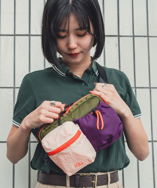KiU（キウ） ウエストポーチ ウエストバッグ デタッチャブルミニボディ