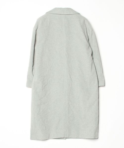 「NATURAL BEAUTY BASIC」 ピーコート SMALL グレー レディース_画像2
