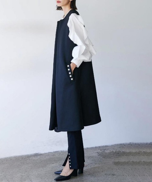 MAISON DE THERESE（メゾン ド テレーズ） ベスト ジレ ロングベスト
