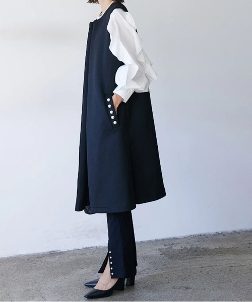 MAISON DE THERESE（メゾン ド テレーズ） ベスト ジレ ロングベスト