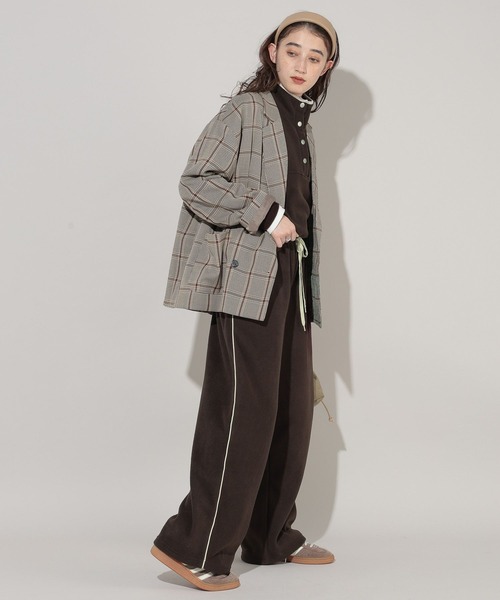 「GEORGE'S」 長袖カットソー MEDIUM ネイビー レディース_画像3