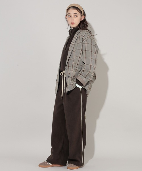 「GEORGE'S」 長袖カットソー MEDIUM ネイビー レディース_画像4