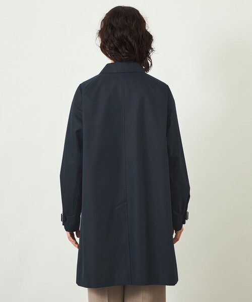 MACKINTOSH PHILOSOPHY ハーフトレンチコート 38 黒 撥水 MACKINTOSH PHILOSOPHY（マッキントッシュフィロソフィー） トレンチ