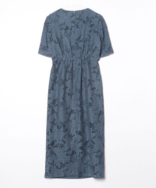 「AIMER」 半袖ワンピース MEDIUM ブルー レディース_画像2