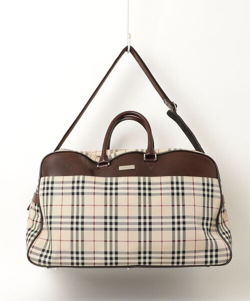 BURBERRY（バーバリー） チェック柄2WAYバッグ - ベージュ レディース