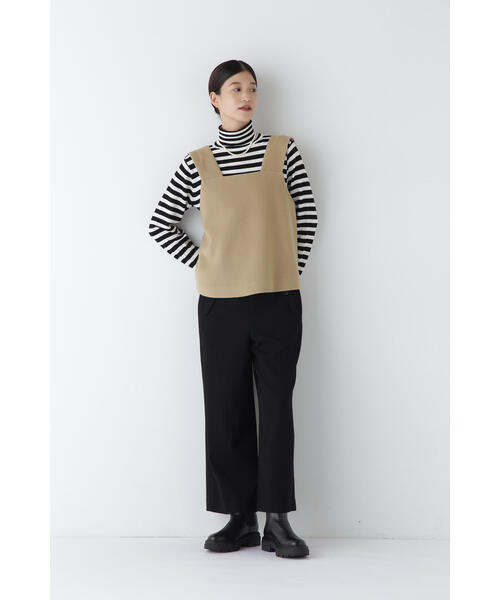 「human woman」 ベスト MEDIUM ネイビー レディース_画像3