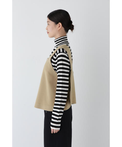 「human woman」 ベスト MEDIUM ネイビー レディース_画像5