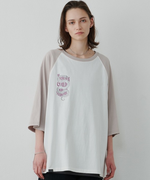 「AIVER」 半袖Tシャツ SMALL ブラック メンズ_画像2