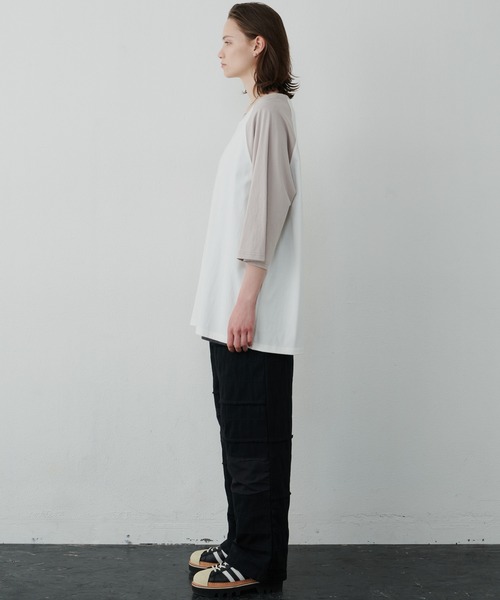 「AIVER」 半袖Tシャツ SMALL ブラック メンズ_画像9
