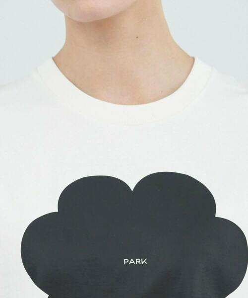 「FRAPBOIS PARK」 半袖Tシャツ 1 ブラック レディース_画像5
