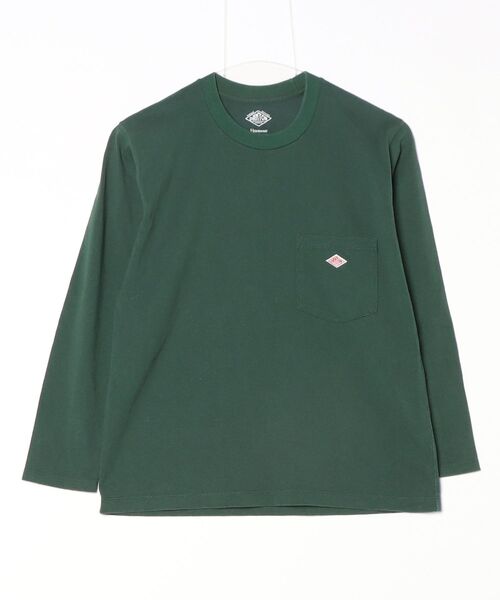 Danton（ダントン） 長袖カットソー 34 グリーン レディース 
