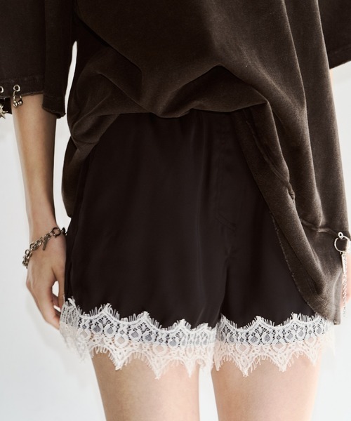 JOSE MOON（ジョゼムーン） パンツ LACE TRIM SHORT PANTS/レース