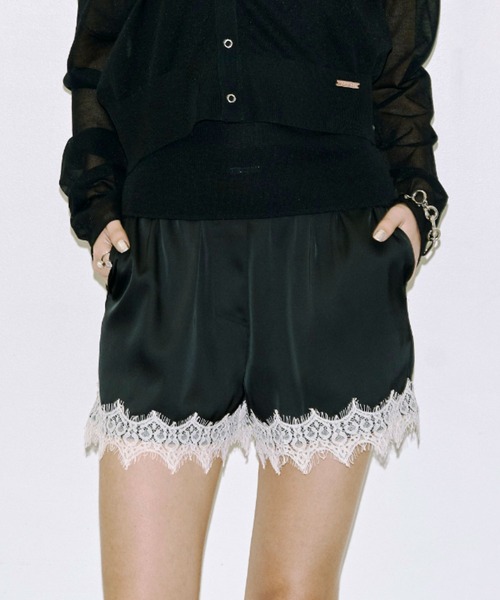 JOSE MOON（ジョゼムーン） パンツ LACE TRIM SHORT PANTS/レース