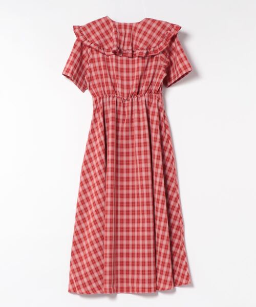 「jouetie」 半袖ワンピース MEDIUM レッド レディース_画像2