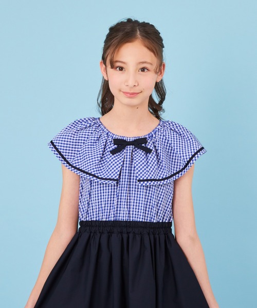 「CHOPIN」 「KIDS」ノースリーブワンピース 150cm ブラック キッズ_画像3