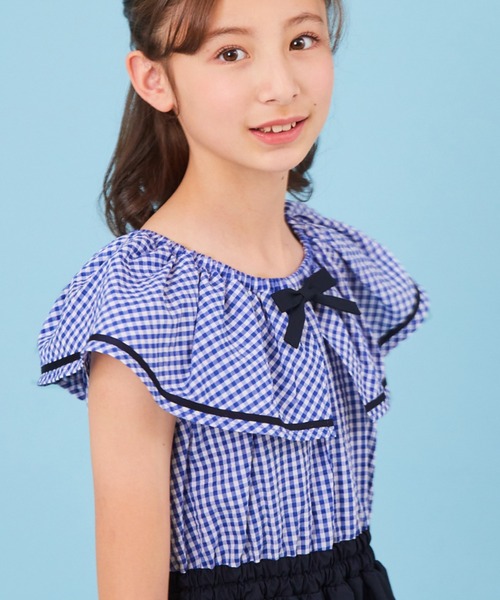 「CHOPIN」 「KIDS」ノースリーブワンピース 150cm ブラック キッズ_画像5