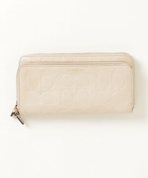 COACH ホワイト 長財布 COACH（コーチ） 財布 - ホワイト レディース : ZOZOTOWN Yahoo!店